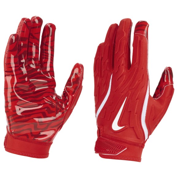 Nike Superbad 7.0 Adult Padded Receiver Gloves Red