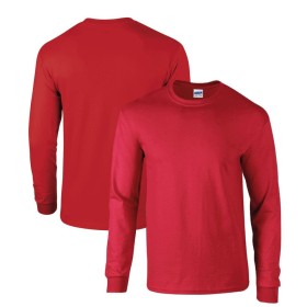 Team - Round Text Classic Cotton Longsleeve T-Shirt