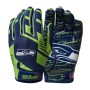 Seattle Seahawks Wilson NFL Stretch Fit Youth Receivers Gloves