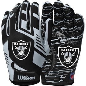 Gants de receveur Las Vegas Raiders Wilson NFL Stretch Fit Adult