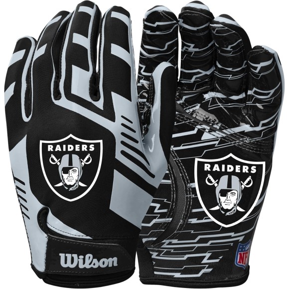 copy of Guantes Wilson NFL Stretch Fit Youth Receivers - Pittsburgh Steelers