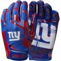 Gants de receveur New York Giants Wilson NFL Stretch Fit Adult