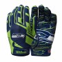 Seattle Seahawks Wilson NFL Stretch Fit Adult Receiver Gloves